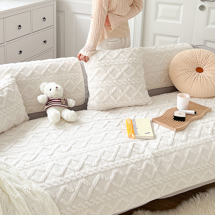 5color cable boa sofa cover