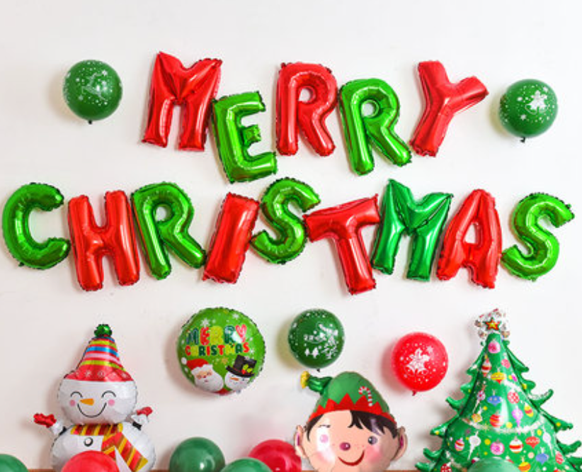 【即納】xmas pop balloon set