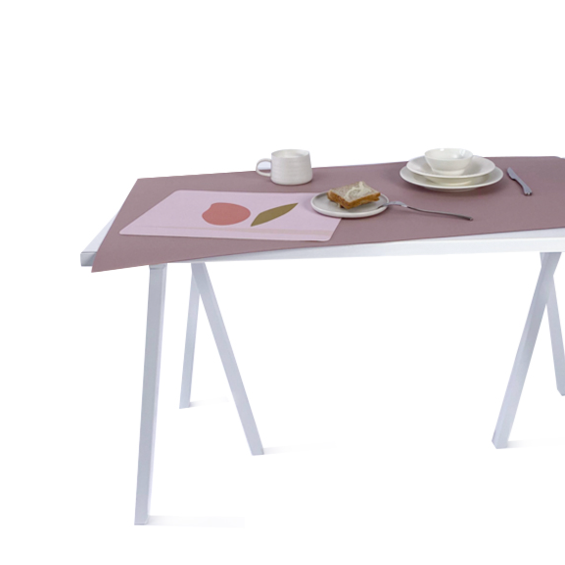 purple mood 5color desk mat