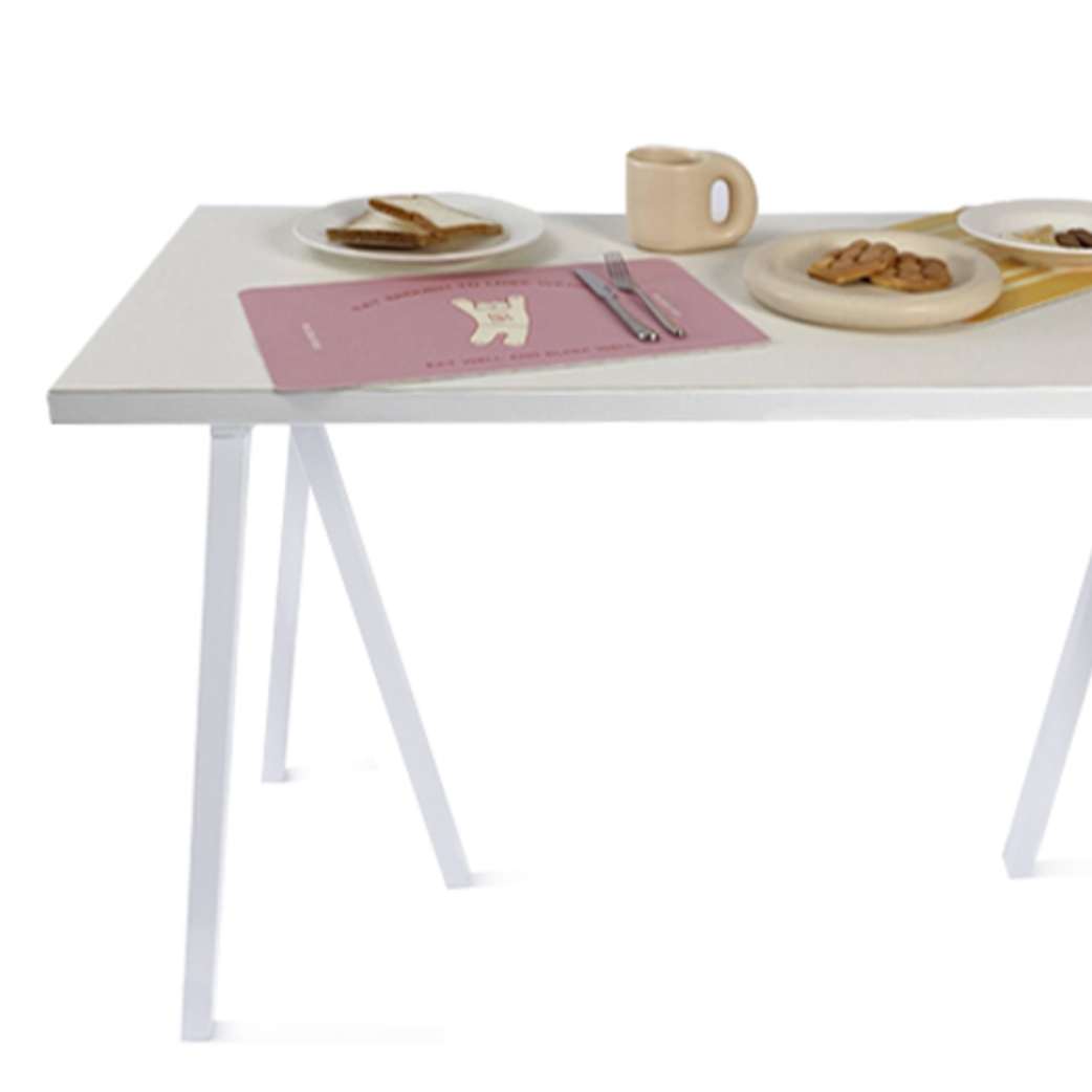 purple mood 5color desk mat