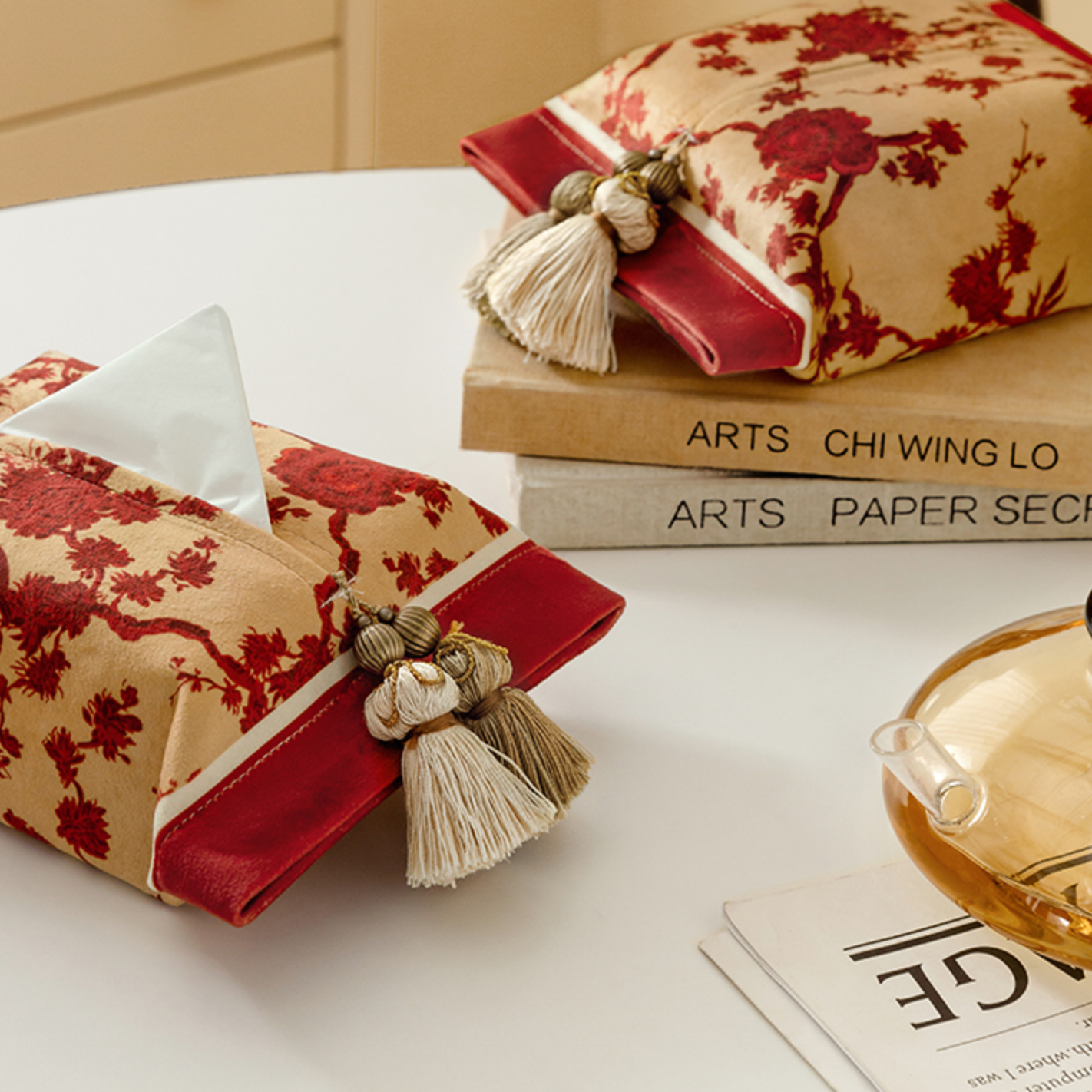 brilliant life fringe tissue case