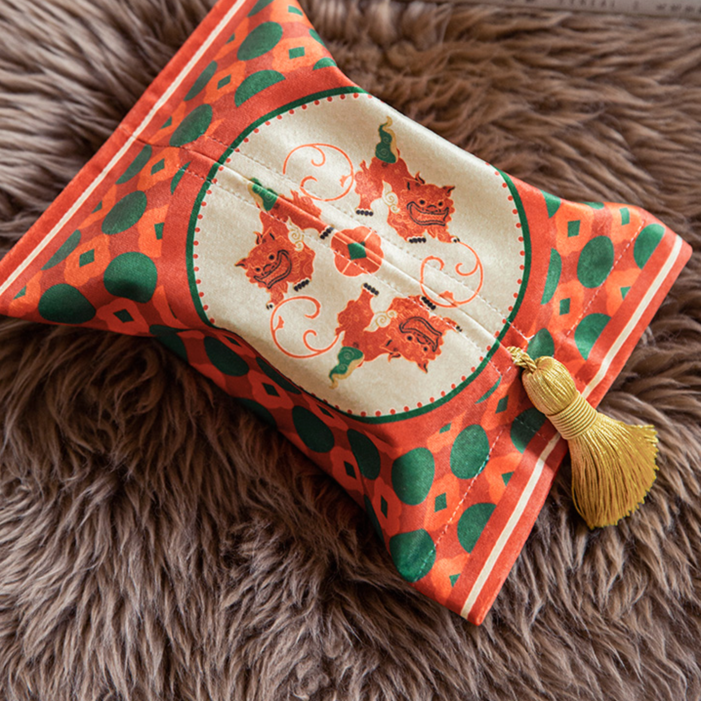 good lion tissue case