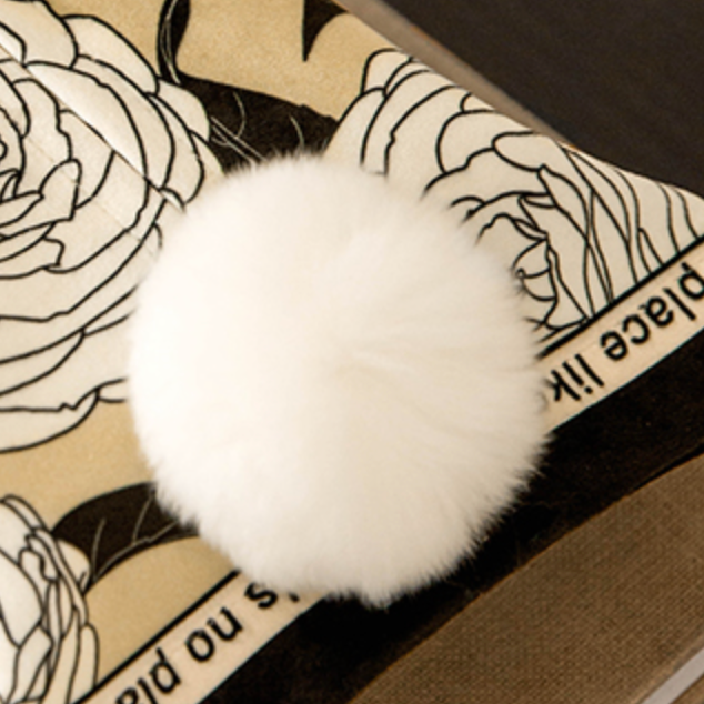 cream yellow flower tissue case