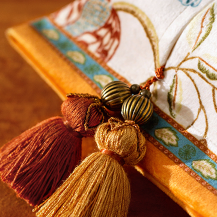 american retro orange tissue case