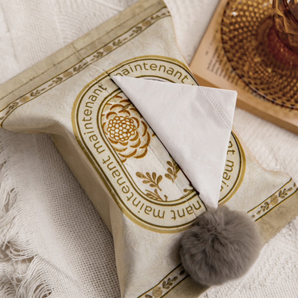 maintenant natural flower tissue case