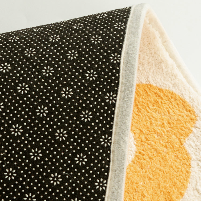 12design colorful square mat