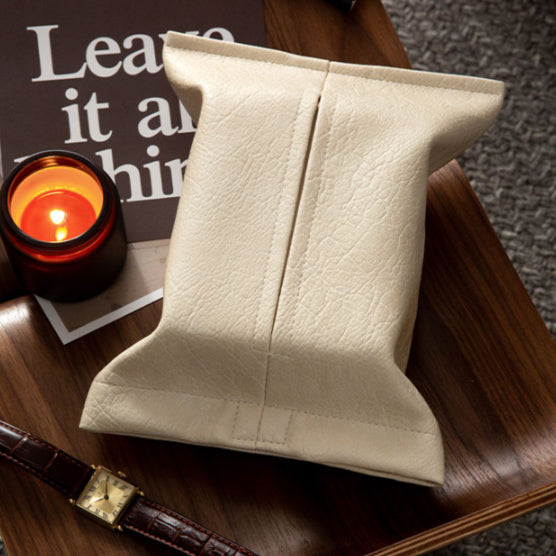 7color stylish leather tissue case