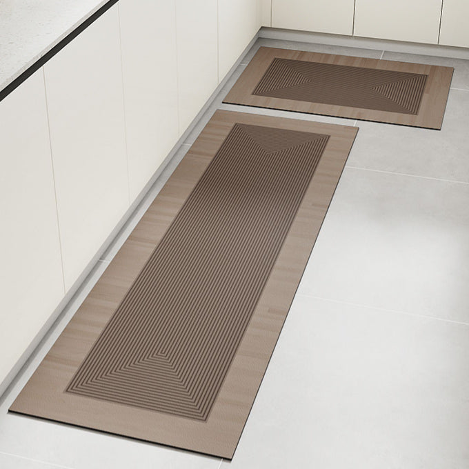 5design natural logo kitchen mat
