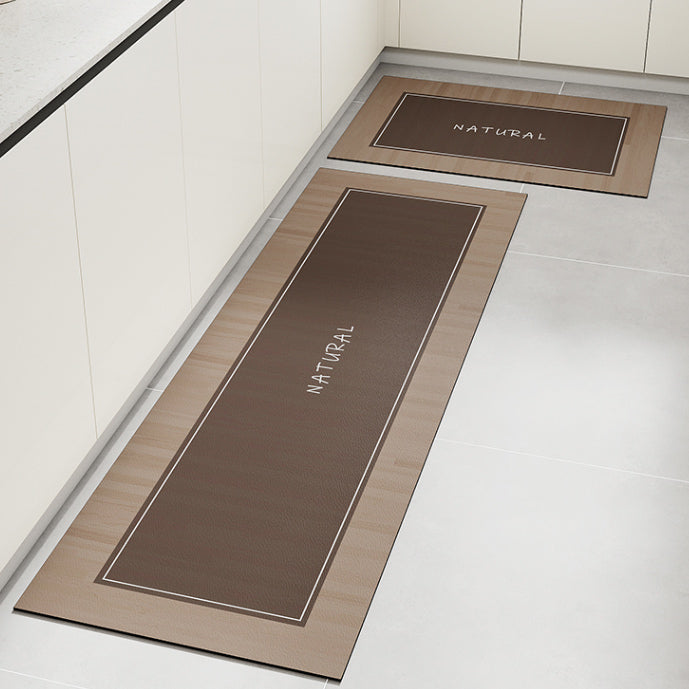 5design natural logo kitchen mat