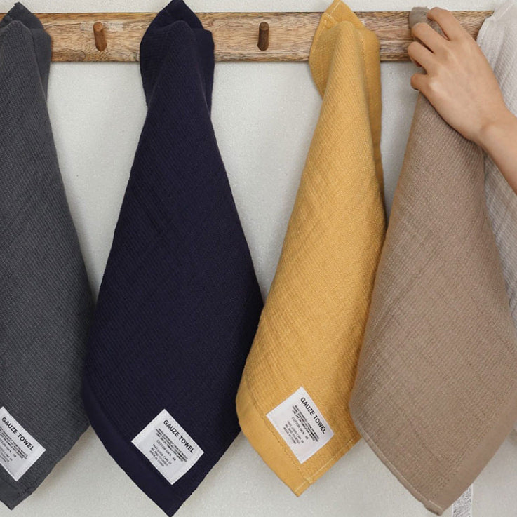 5color washer cotton towel set