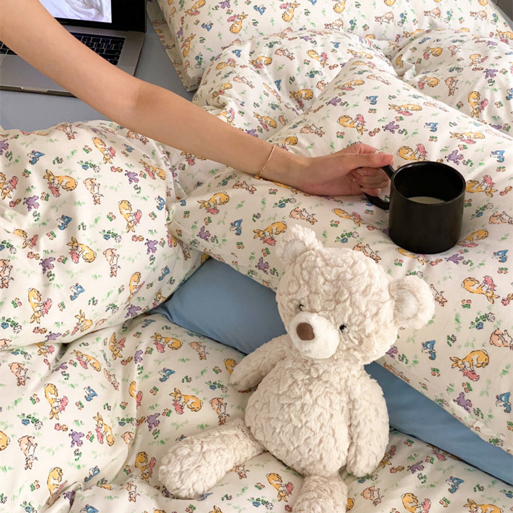 7design girly flower bedlinen set