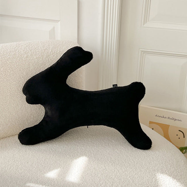 4color simple rabbit cushion