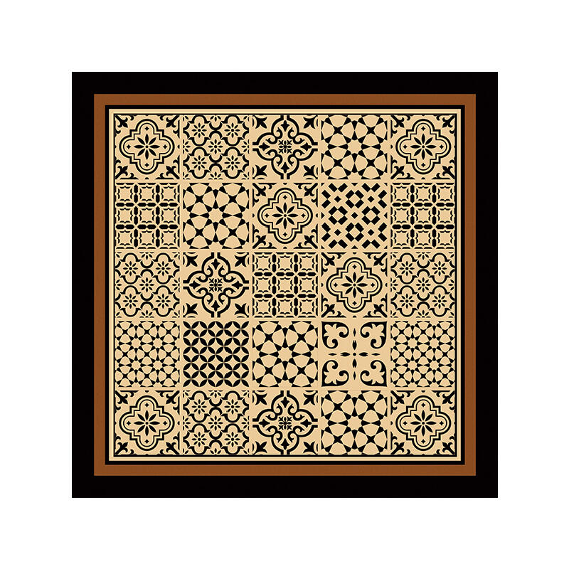 retro classical microwave cover mat