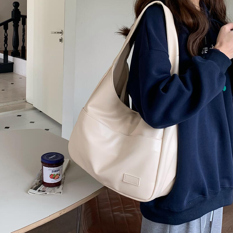 leather square tote bag