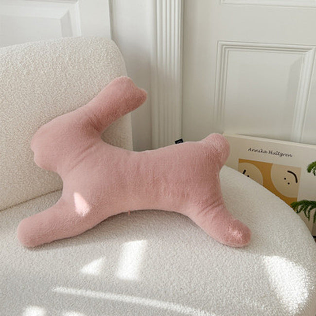4color simple rabbit cushion