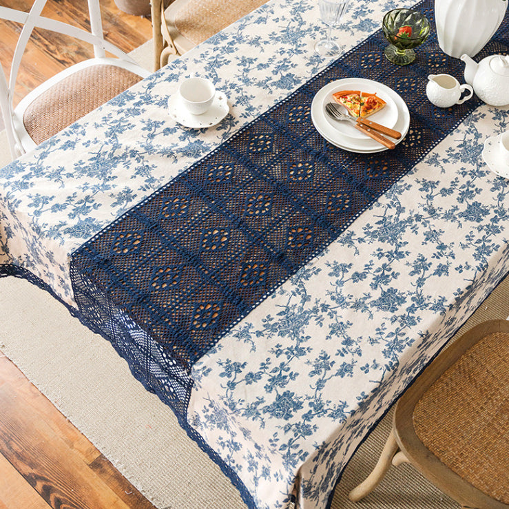 4design country flower table cloth