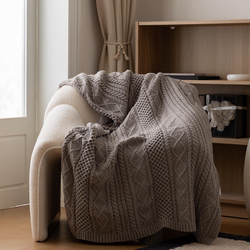 knit design sofacover