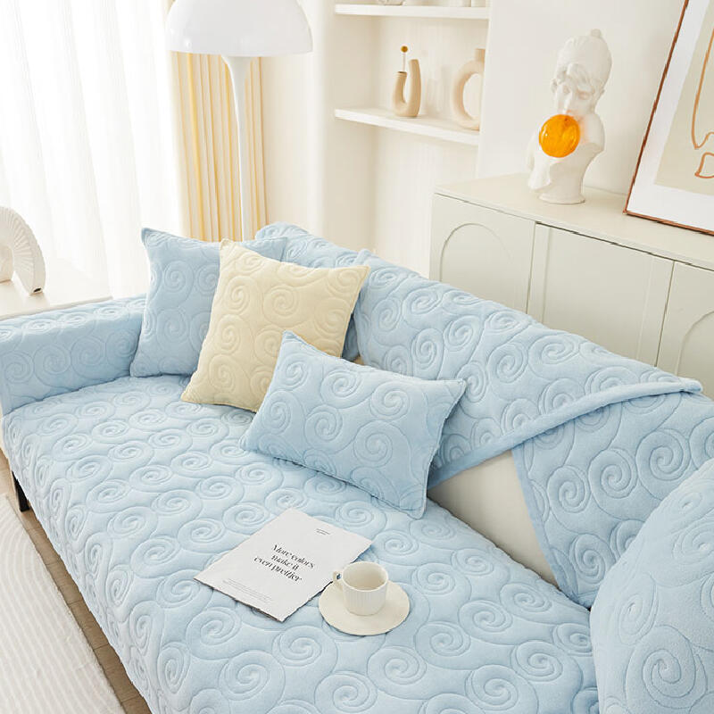 3d spiral sofa cover