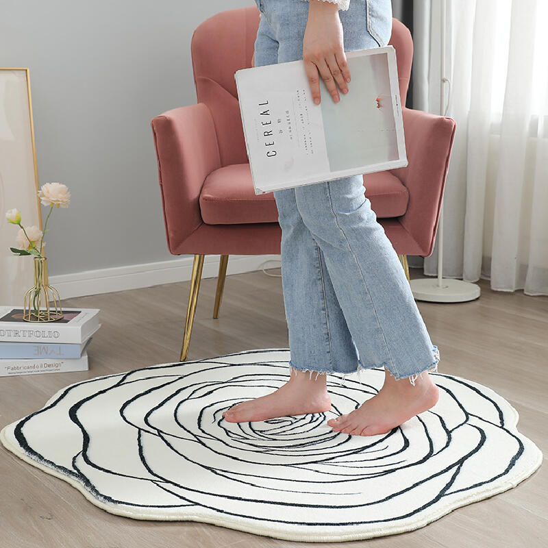 7design flour round carpet