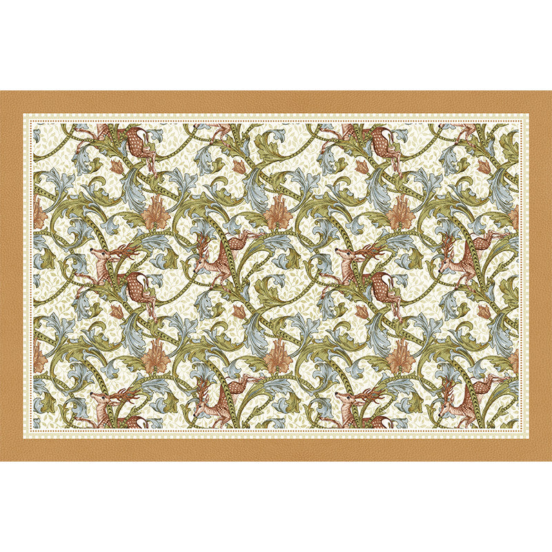 2design vintage deer door mat