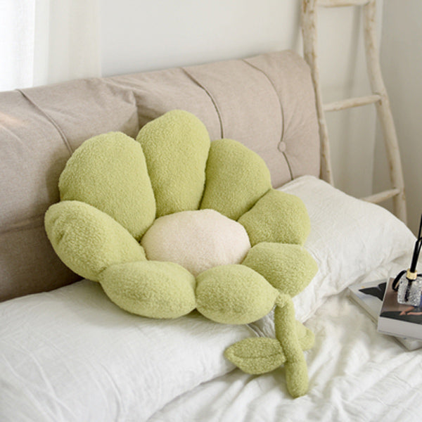 2design 5color big flower cushion