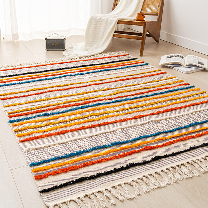 13design ethnic fringe mat