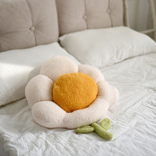 2design 5color big flower cushion