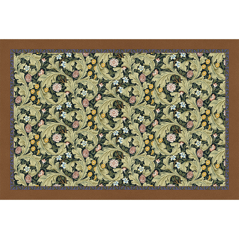 2design vintage deer door mat