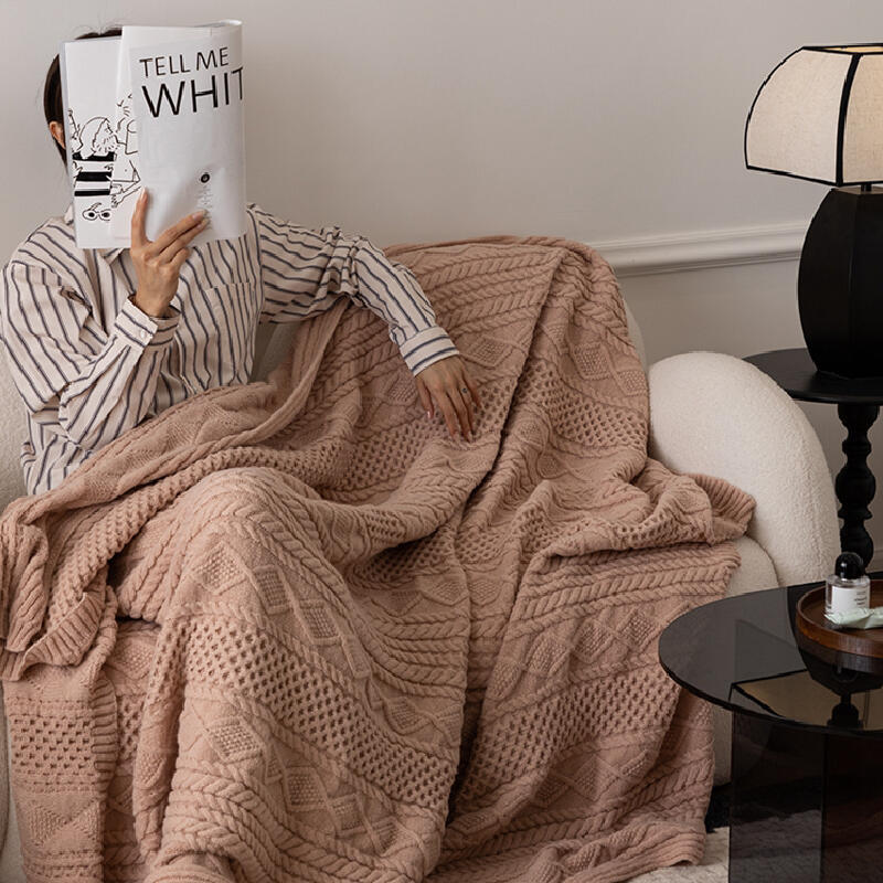 knit design sofacover