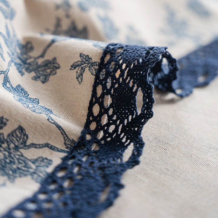 4design country flower table cloth