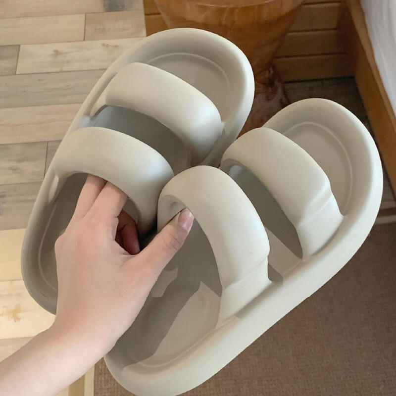 3color belt silicon room shoes