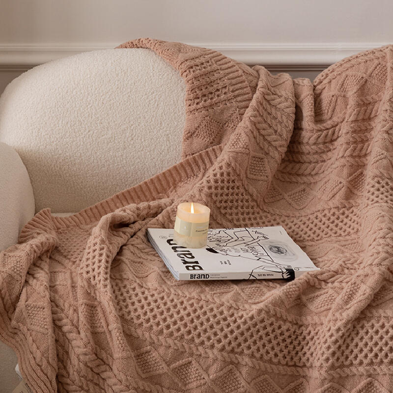 knit design sofacover
