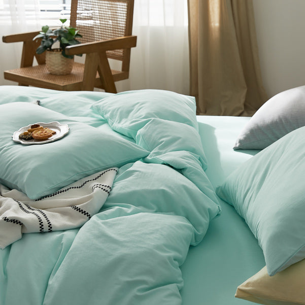 11color simple cotton bedlinen set