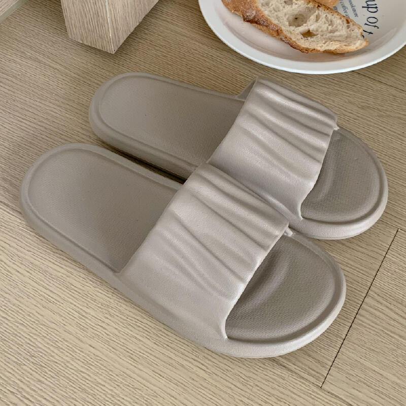 6color simple wave room shoes