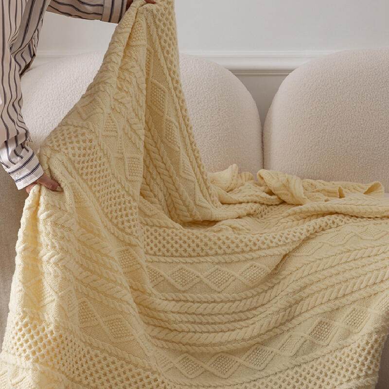 knit design sofacover