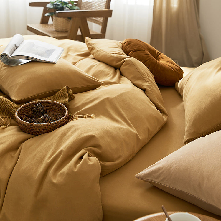11color simple cotton bedlinen set