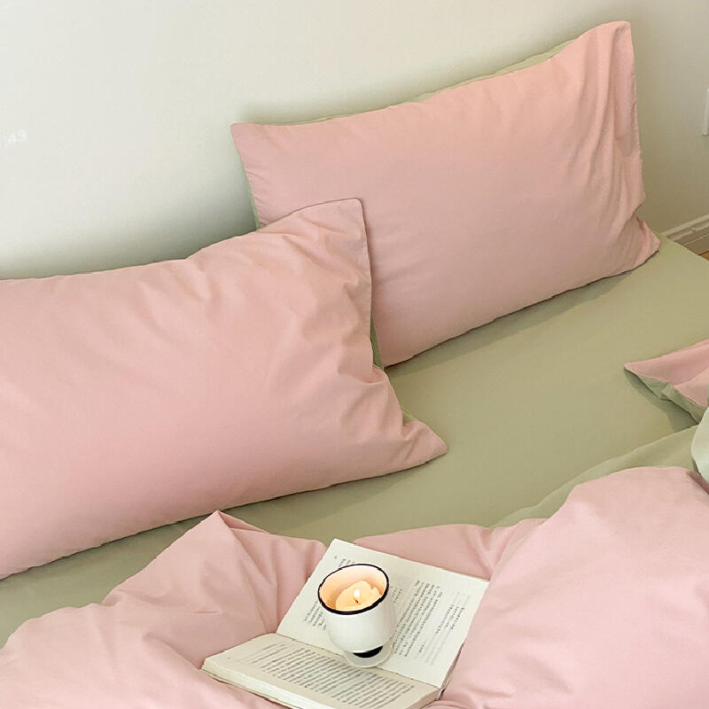 8color pastel bicolor pillow sheets