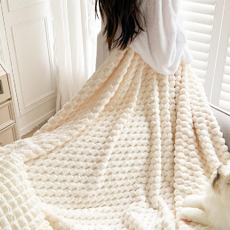 3color waffle fabric simple sofa cover