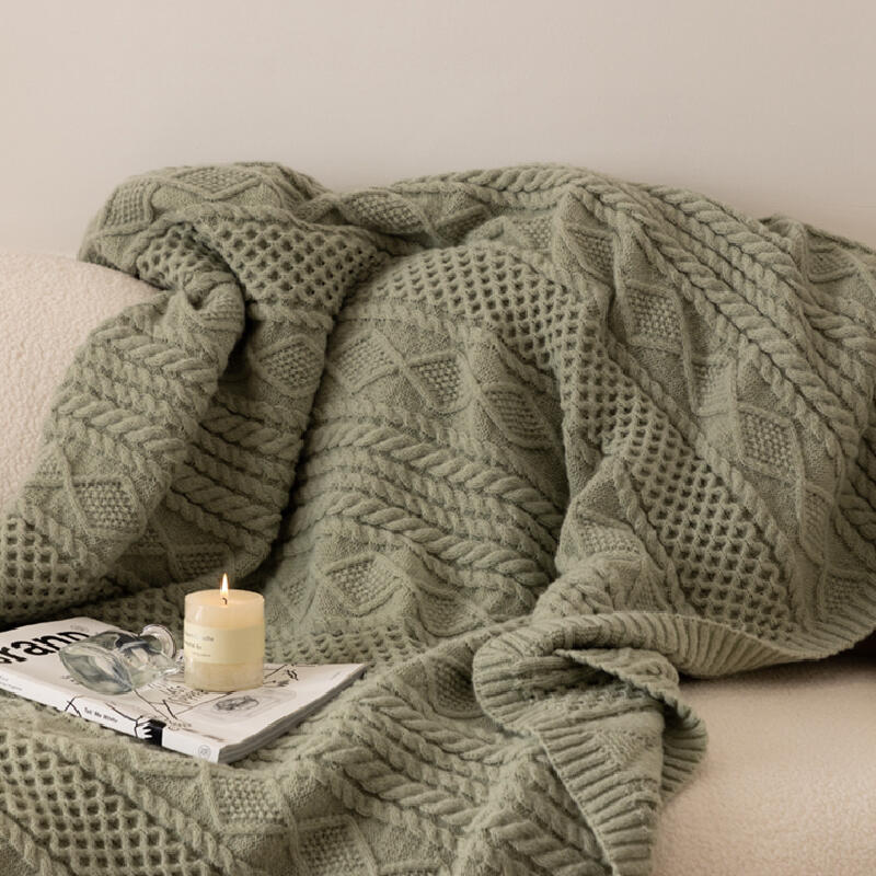 knit design sofacover