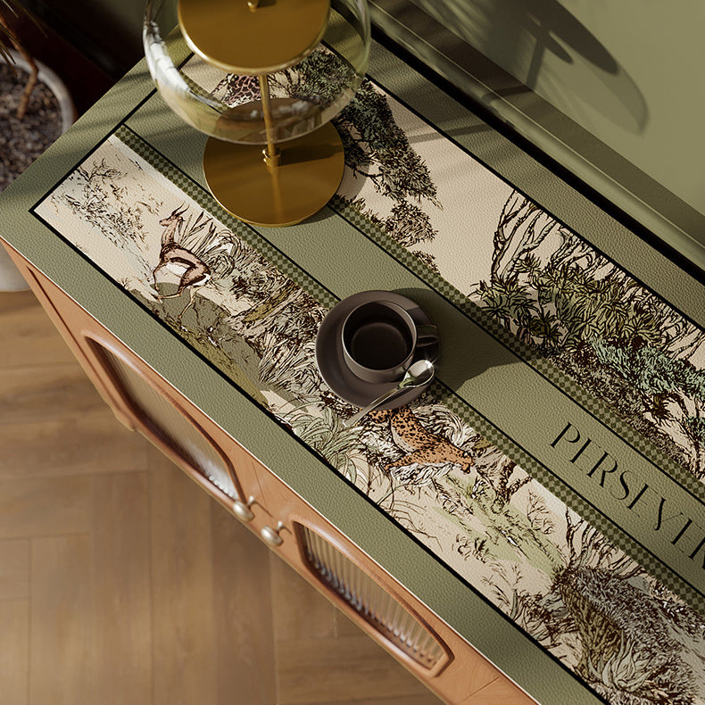 3design green persevere shelf mat