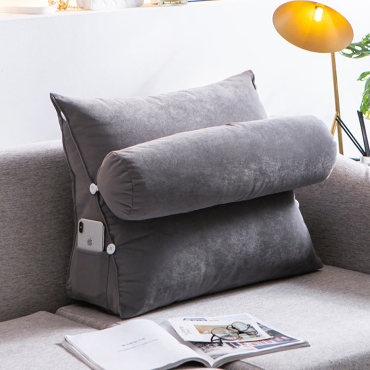 8color velvet multi backrest cushion