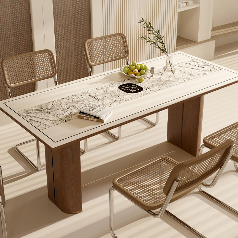 lucky logo luxury table mat