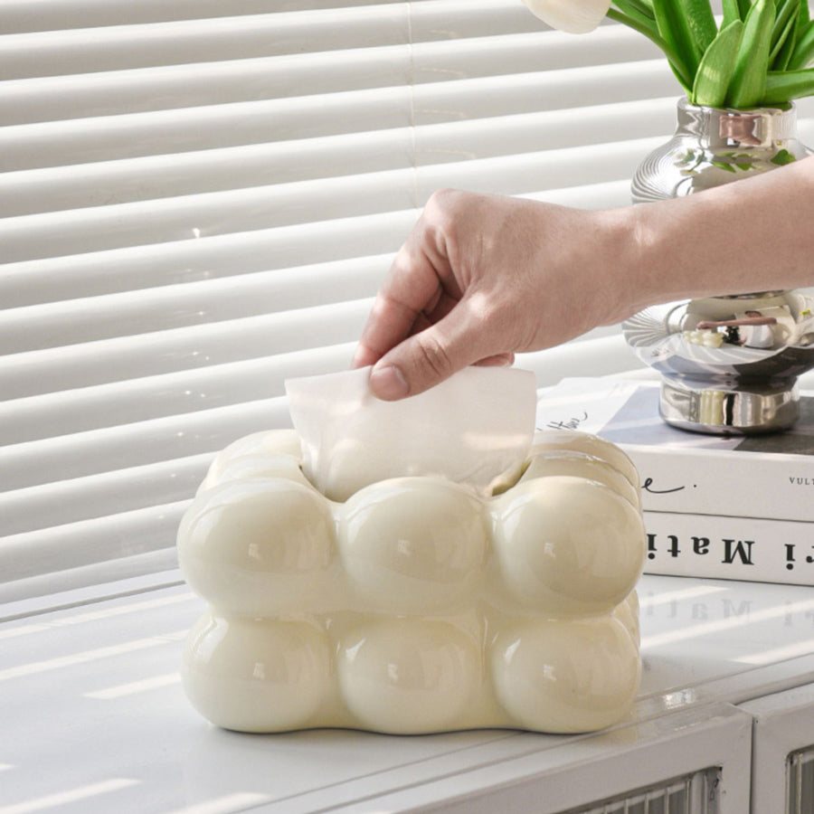 3color bubble tissue case