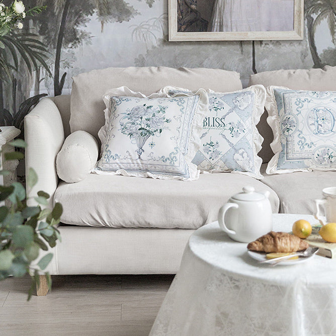 4design crystal blue cushion