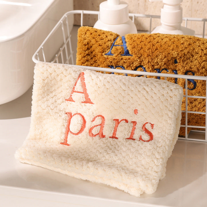 6combination logo towel