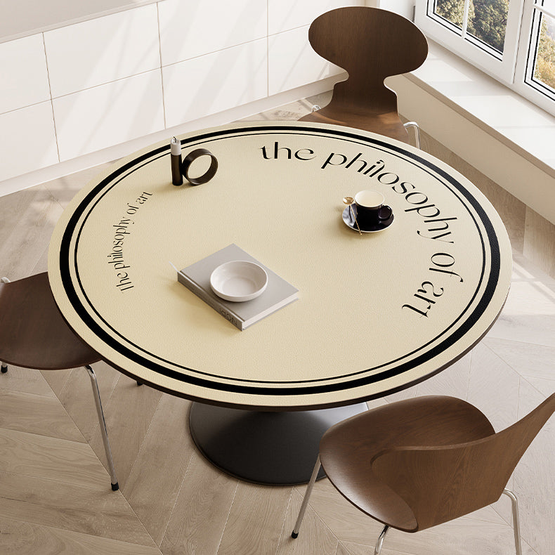 2design art philosophy round table mat