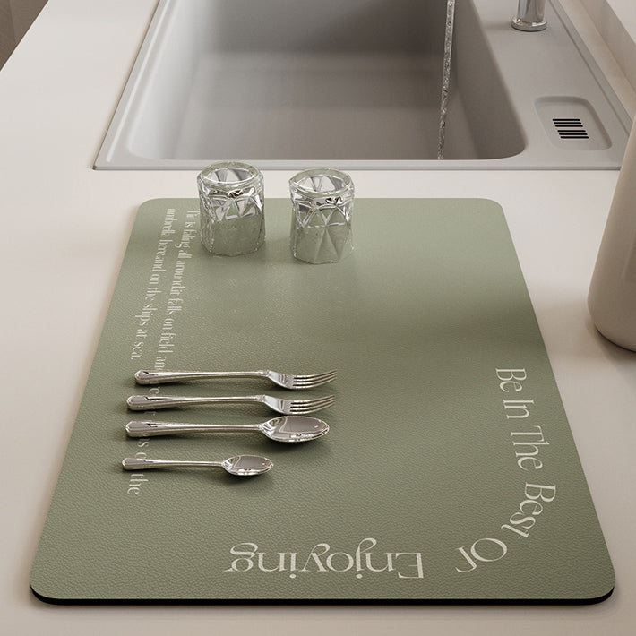 2design water absorption sink mat