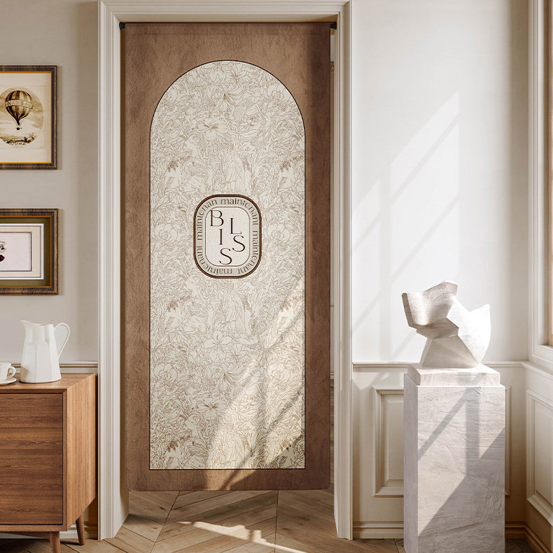 meilleure nature brown curtain