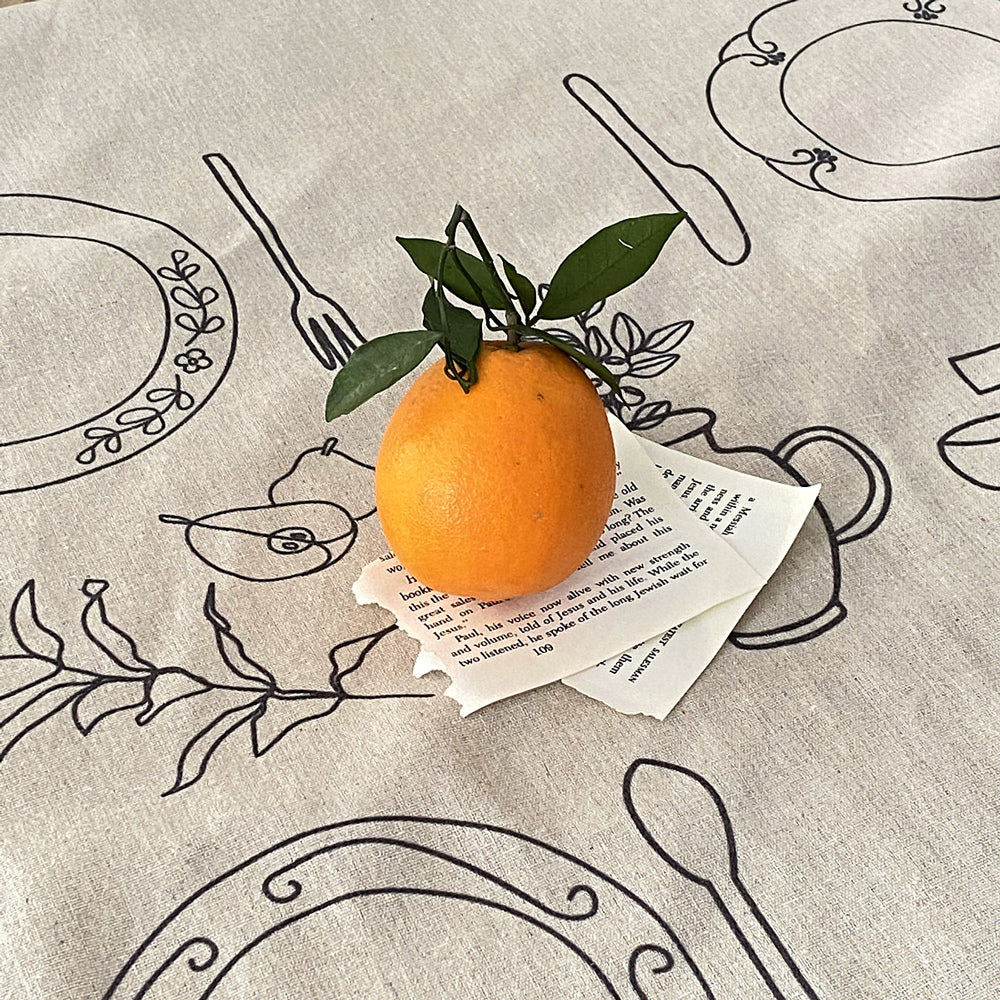 meal paint table cover