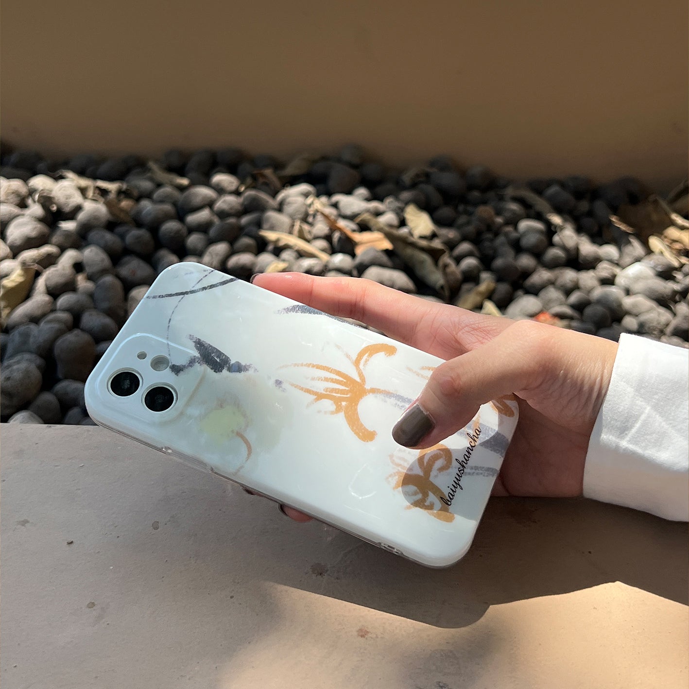 Japanese flower pattern iPhonecase